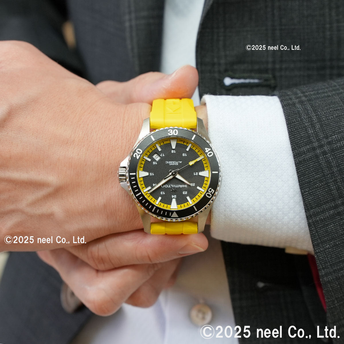 ハミルトン HAMILTON カーキ ネイビー スキューバ オート 40mm H82395332 腕時計 メンズ レディース 自動巻き【正規品】【60回分割手数料無料!】