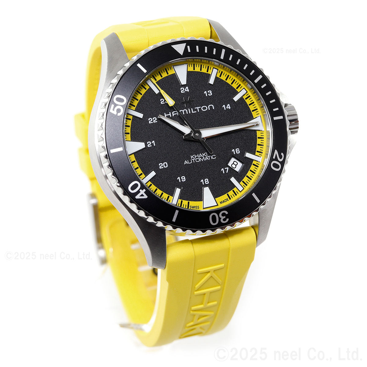 ハミルトン HAMILTON カーキ ネイビー スキューバ オート 40mm H82395332 腕時計 メンズ レディース 自動巻き【正規品】【60回分割手数料無料!】