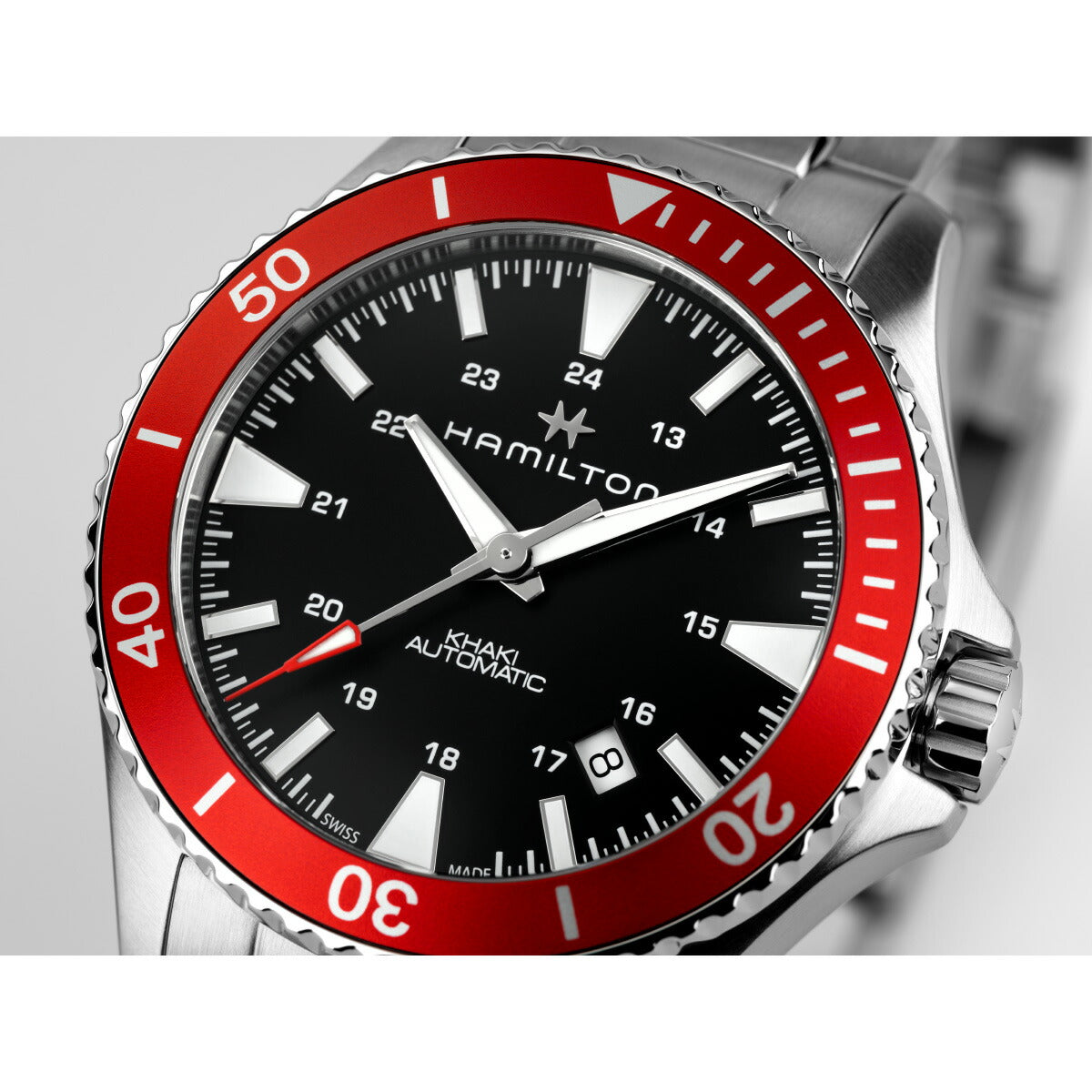 ハミルトン HAMILTON カーキ ネイビー スキューバ オート 40mm H82405130 腕時計 メンズ 自動巻き.KHAKI NAVY SCUBA AUTO【正規品】【60回分割手数料無料!】