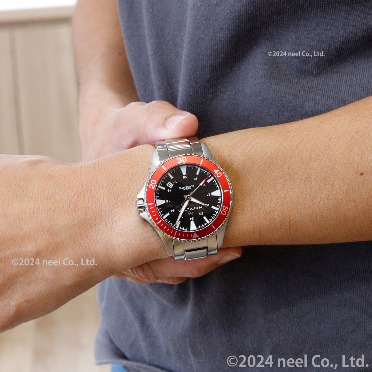 ハミルトン HAMILTON カーキ ネイビー スキューバ オート 40mm H82405130 腕時計 メンズ 自動巻き.KHAKI NAVY SCUBA AUTO【正規品】【60回分割手数料無料!】