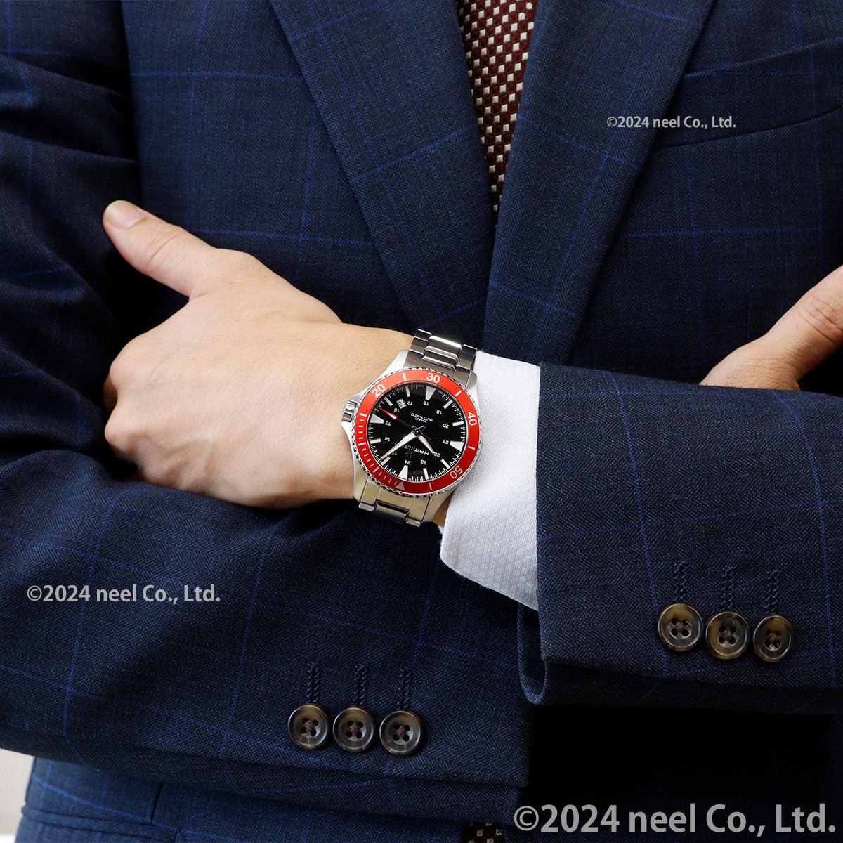 ハミルトン HAMILTON カーキ ネイビー スキューバ オート 40mm H82405130 腕時計 メンズ 自動巻き.KHAKI NAVY SCUBA AUTO【正規品】【60回分割手数料無料!】