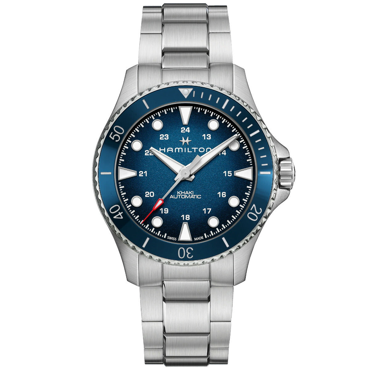 ハミルトン HAMILTON カーキ ネイビー スキューバ オート H82505140 腕時計 メンズ 自動巻き KHAKI NAVY SCUBA AUTO【正規品】【60回分割手数料無料!】