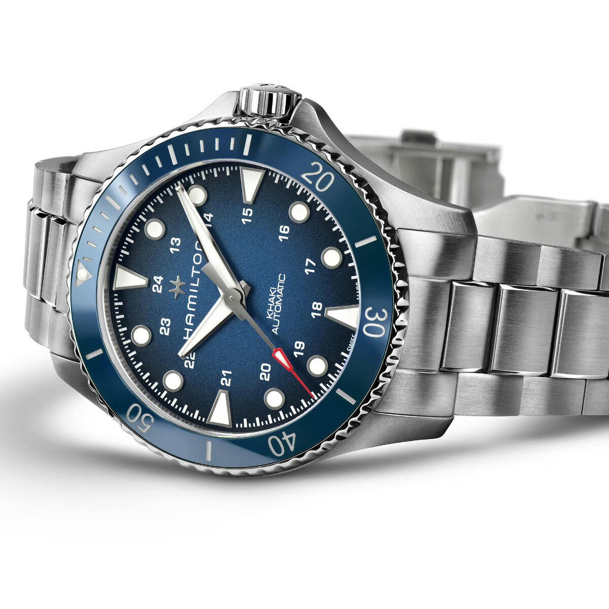 ハミルトン HAMILTON カーキ ネイビー スキューバ オート H82505140 腕時計 メンズ 自動巻き KHAKI NAVY SCUBA AUTO【正規品】【60回分割手数料無料!】