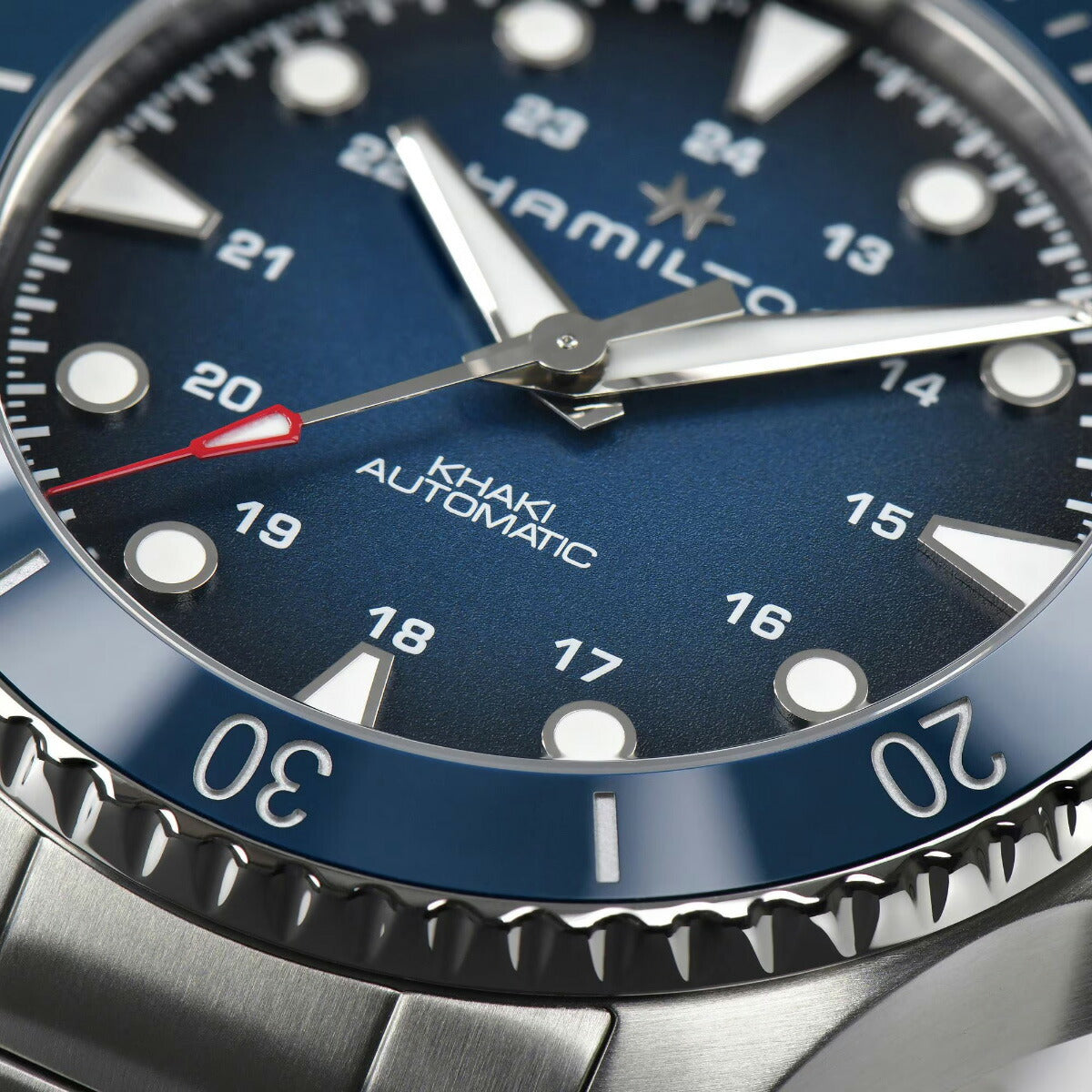 ハミルトン HAMILTON カーキ ネイビー スキューバ オート H82505140 腕時計 メンズ 自動巻き KHAKI NAVY SCUBA AUTO【正規品】【60回分割手数料無料!】