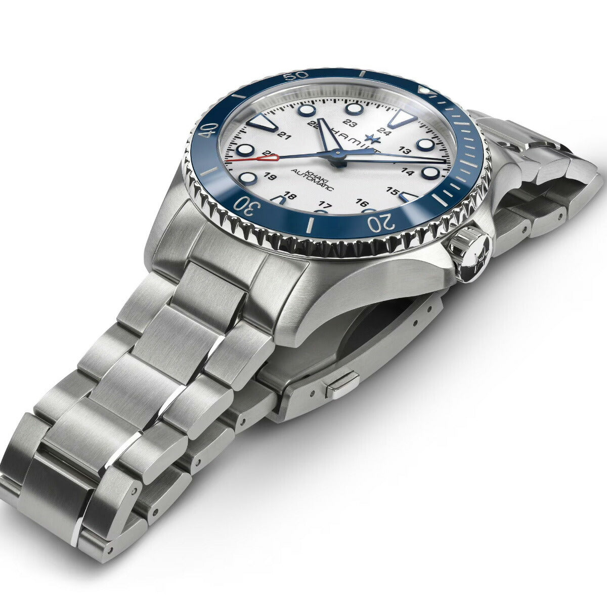 ハミルトン HAMILTON カーキ ネイビー スキューバ オート H82505150 腕時計 メンズ 自動巻き KHAKI NAVY SCUBA AUTO【正規品】【60回分割手数料無料!】