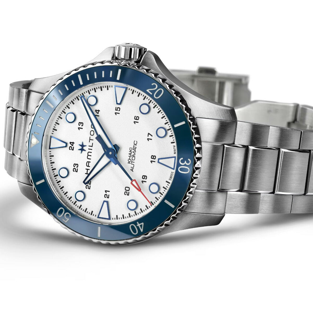 ハミルトン HAMILTON カーキ ネイビー スキューバ オート H82505150 腕時計 メンズ 自動巻き KHAKI NAVY SCUBA AUTO【正規品】【60回分割手数料無料!】