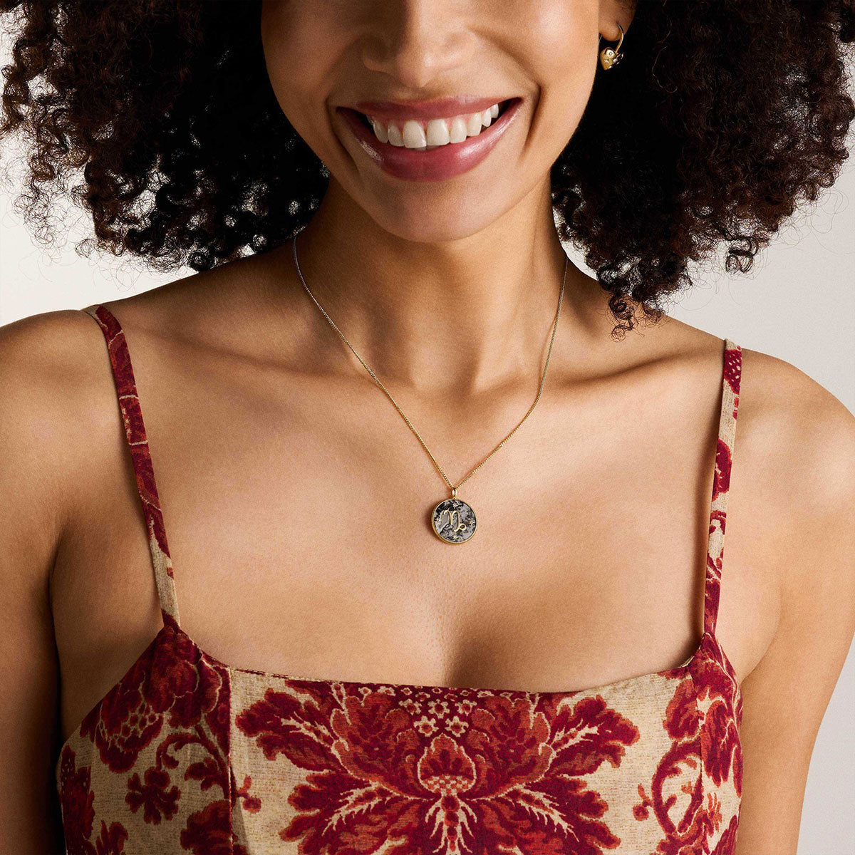 フォッシル FOSSIL Sutton アクセサリー ネックレス ペンダント やぎ座 レディース JF04847710