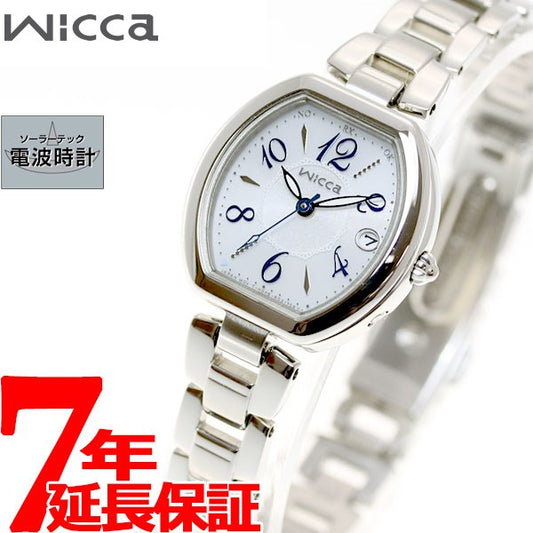 シチズン ウィッカ CITIZEN wicca ソーラー 電波時計 腕時計 レディース ハッピーダイアリー KL0-715-11