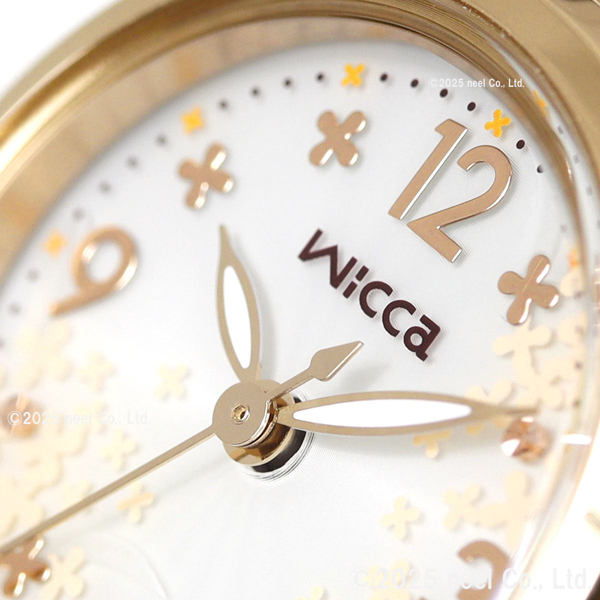 シチズン ウィッカ CITIZEN wicca ソーラーテック 秋限定モデル 腕時計 レディース KP3-627-91 キンモクセイ 替えバンド付属【2025 新作】