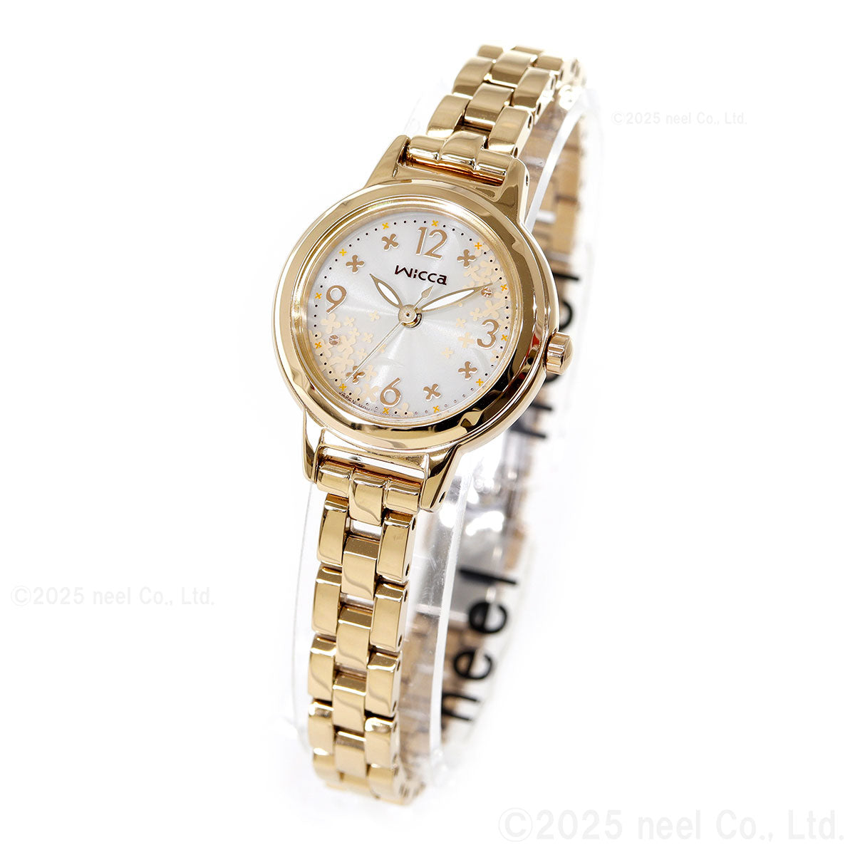 シチズン ウィッカ CITIZEN wicca ソーラーテック 秋限定モデル 腕時計 レディース KP3-627-91 キンモクセイ 替えバンド付属【2025 新作】