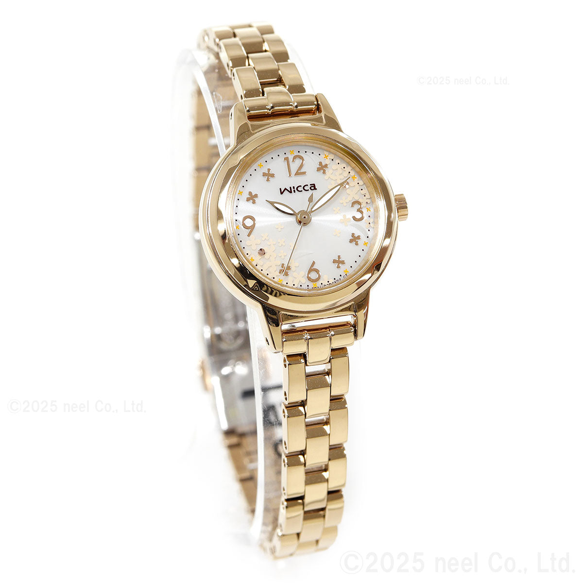 シチズン ウィッカ CITIZEN wicca ソーラーテック 秋限定モデル 腕時計 レディース KP3-627-91 キンモクセイ 替えバンド付属【2025 新作】