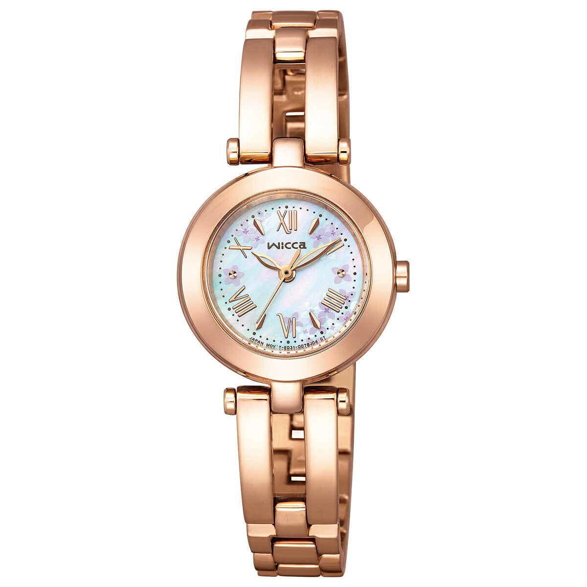 シチズン ウィッカ CITIZEN wicca ソーラーテック ハーフバングル ライラック 限定モデル 腕時計 レディース KP5-263-11【2023 新作】