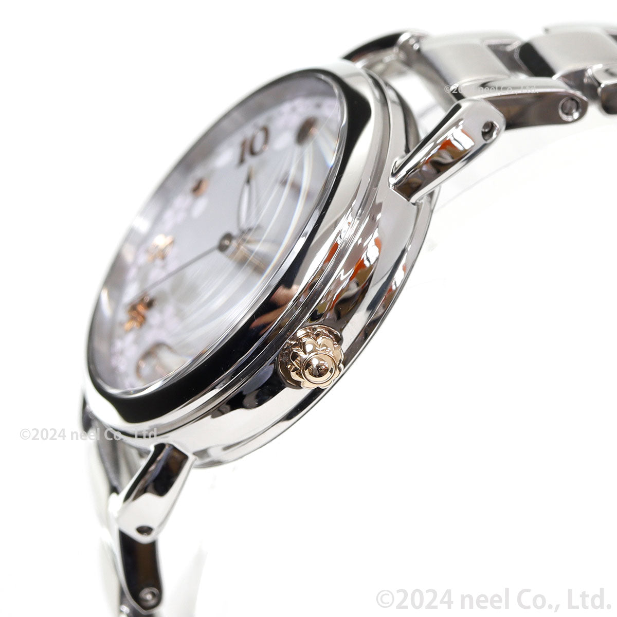 シチズン ウィッカ CITIZEN wicca ソーラーテック サクラ限定モデル 腕時計 レディース KP6-014-21 替えバンド付属【2025 新作】