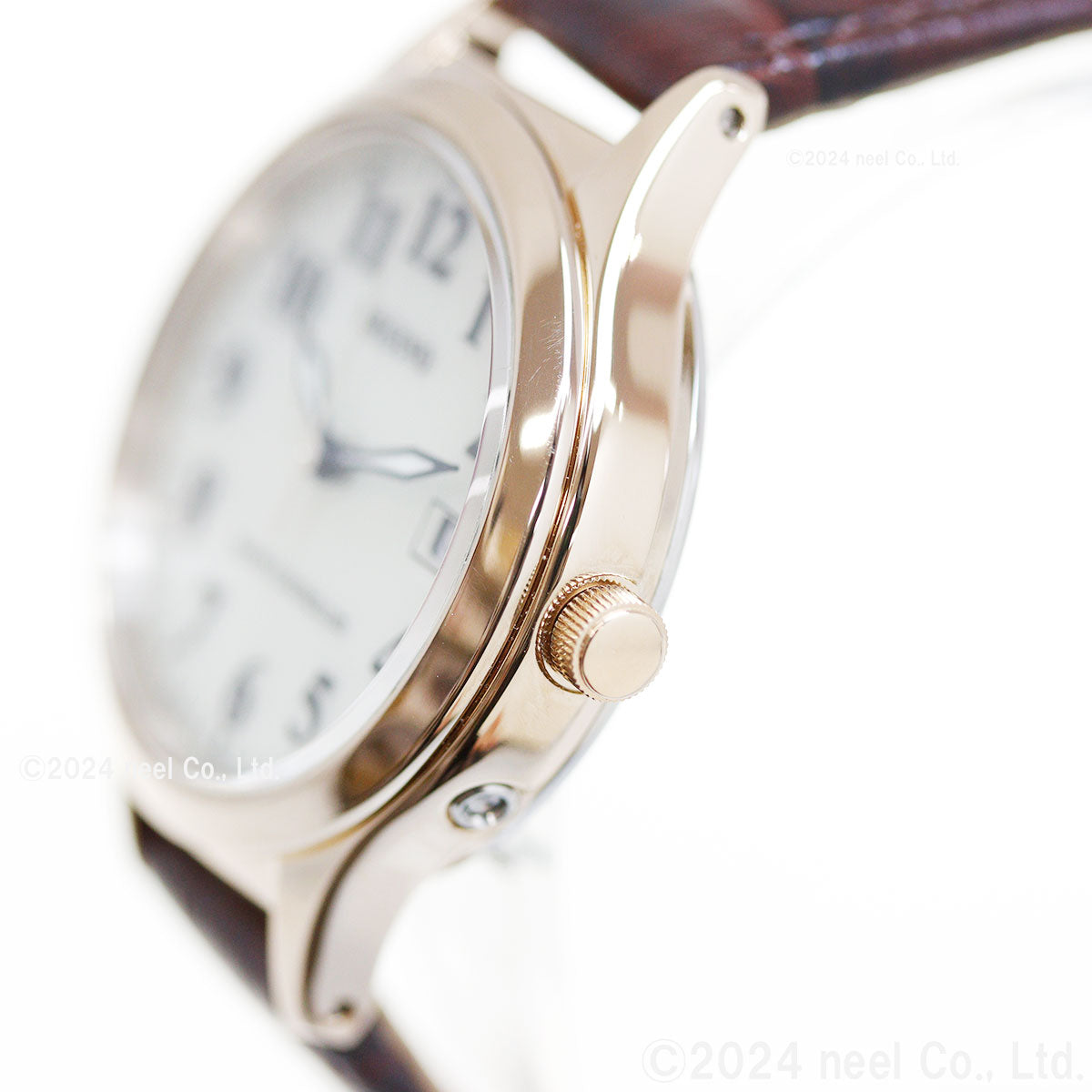 シチズン レグノ CITIZEN REGUNO ソーラーテック 電波時計 腕時計 レディース スタンダード KS1-228-30