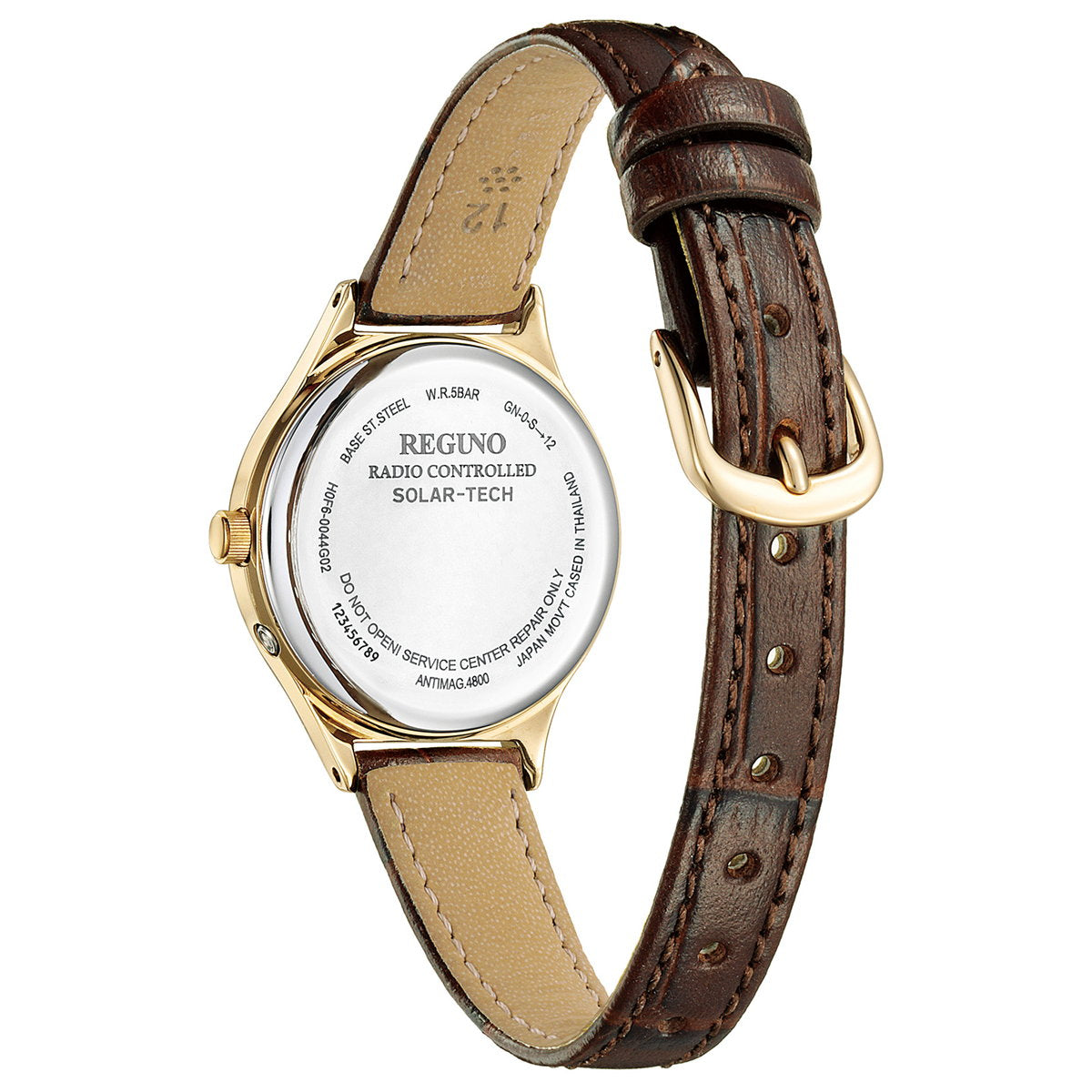 シチズン レグノ CITIZEN REGUNO ソーラーテック 電波時計 腕時計 レディース スタンダード KS1-228-30