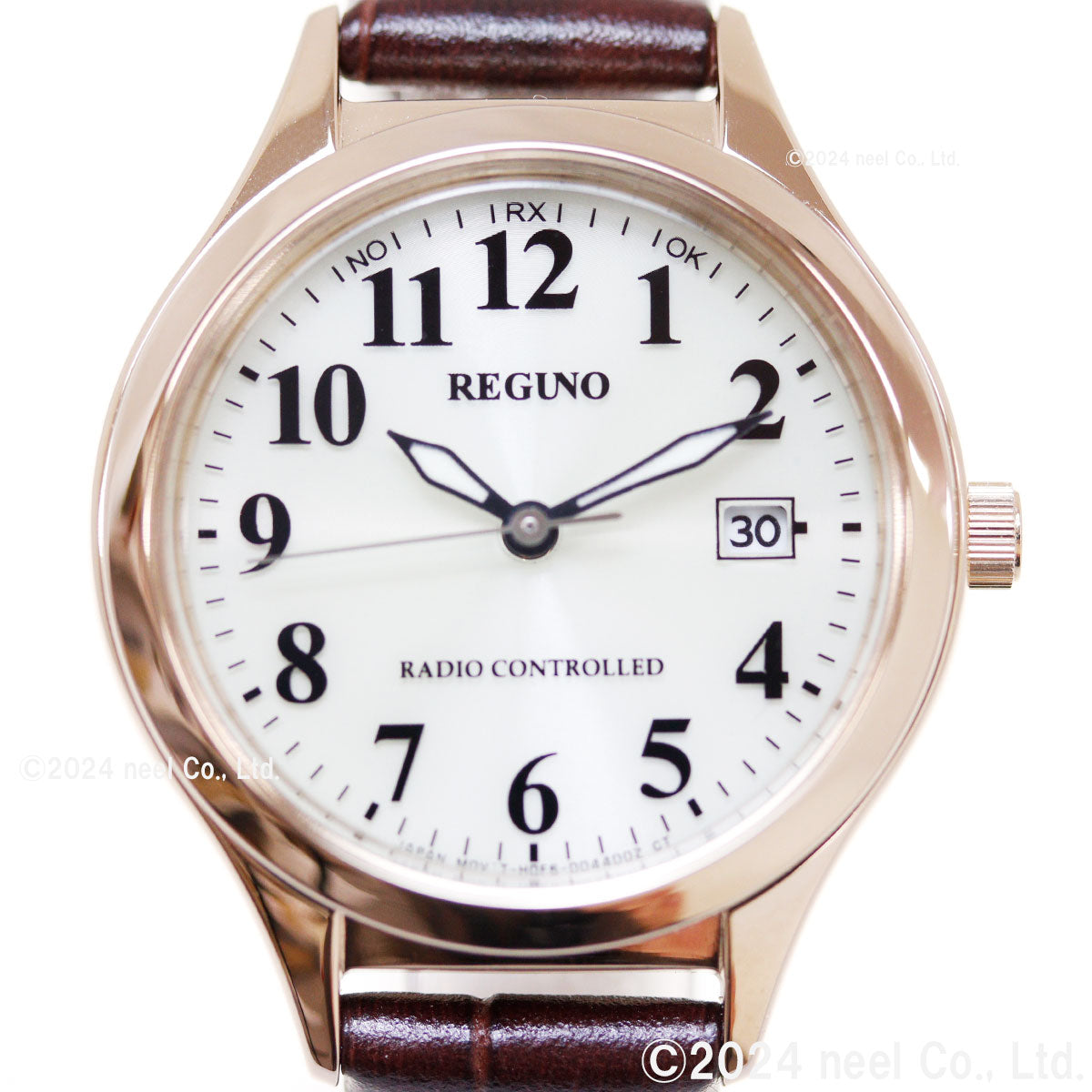シチズン レグノ CITIZEN REGUNO ソーラーテック 電波時計 腕時計 レディース スタンダード KS1-228-30