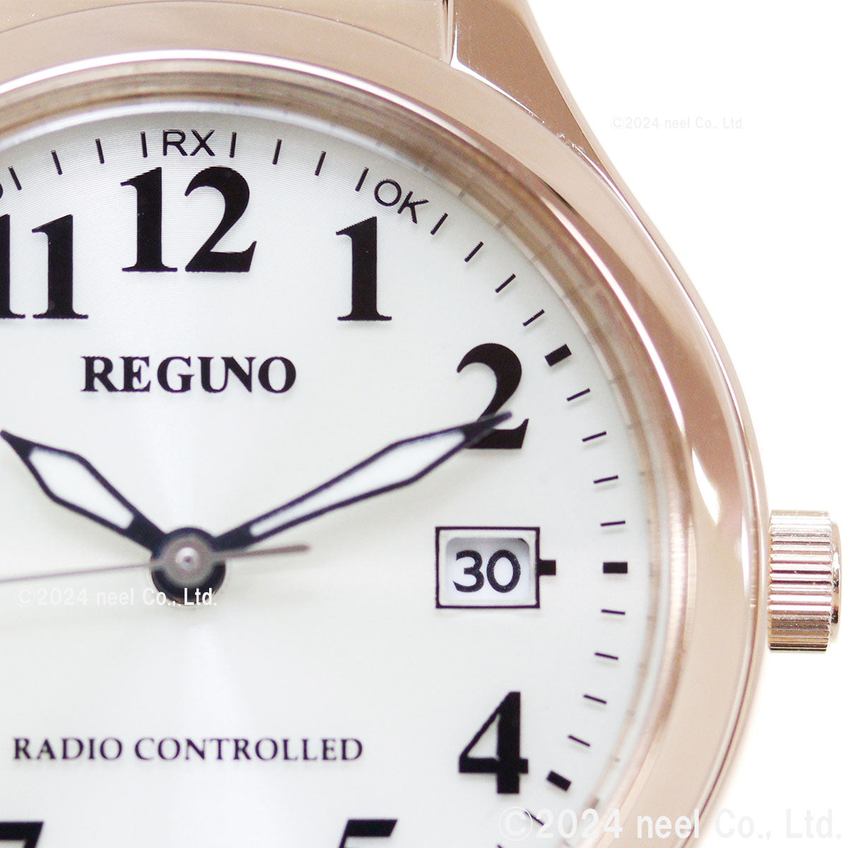 シチズン レグノ CITIZEN REGUNO ソーラーテック 電波時計 腕時計 レディース スタンダード KS1-228-30