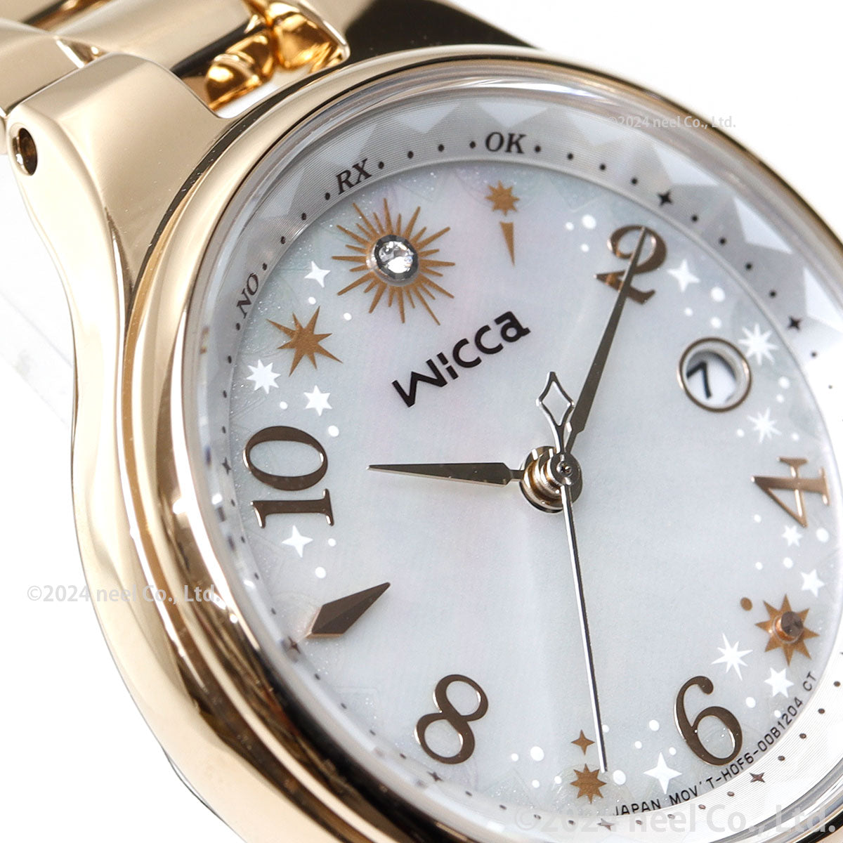 シチズン ウィッカ CITIZEN wicca ソーラーテック 電波時計 ブランド誕生25周年アニバーサリー 限定モデル 腕時計 レディース KS1-821-11 魔法 テーマ【2024 新作】