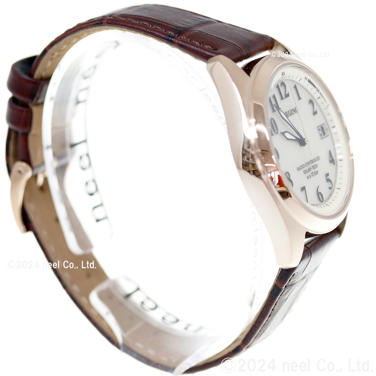 シチズン レグノ CITIZEN REGUNO ソーラーテック 電波時計 腕時計 メンズ スタンダード KS3-123-80
