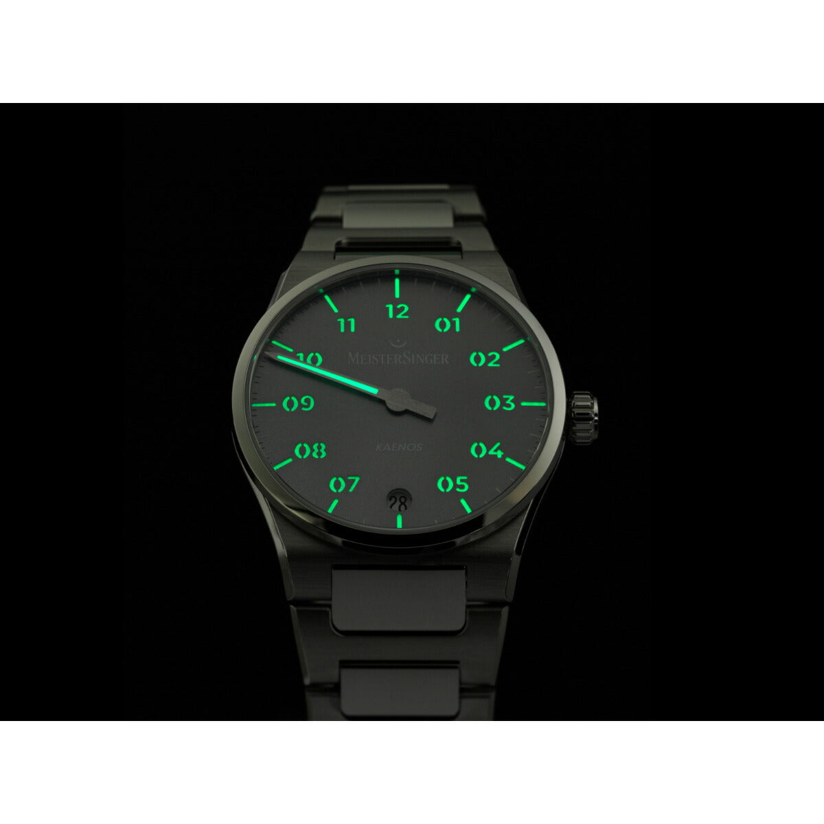 マイスタージンガー MeisterSinger カエノス ブラック Kaenos Black 自動巻き 腕時計 メンズ レディース KS902【2025 新作】