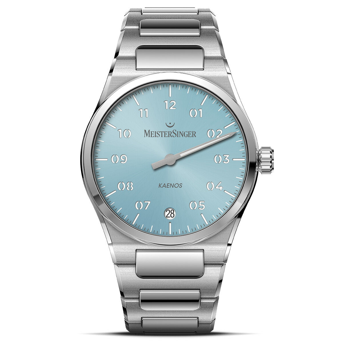 マイスタージンガー MeisterSinger カエノス サンバースト アイスブルー Kaenos Sunburst Ice Blue 自動巻き 腕時計 メンズ レディース KS914【2025 新作】