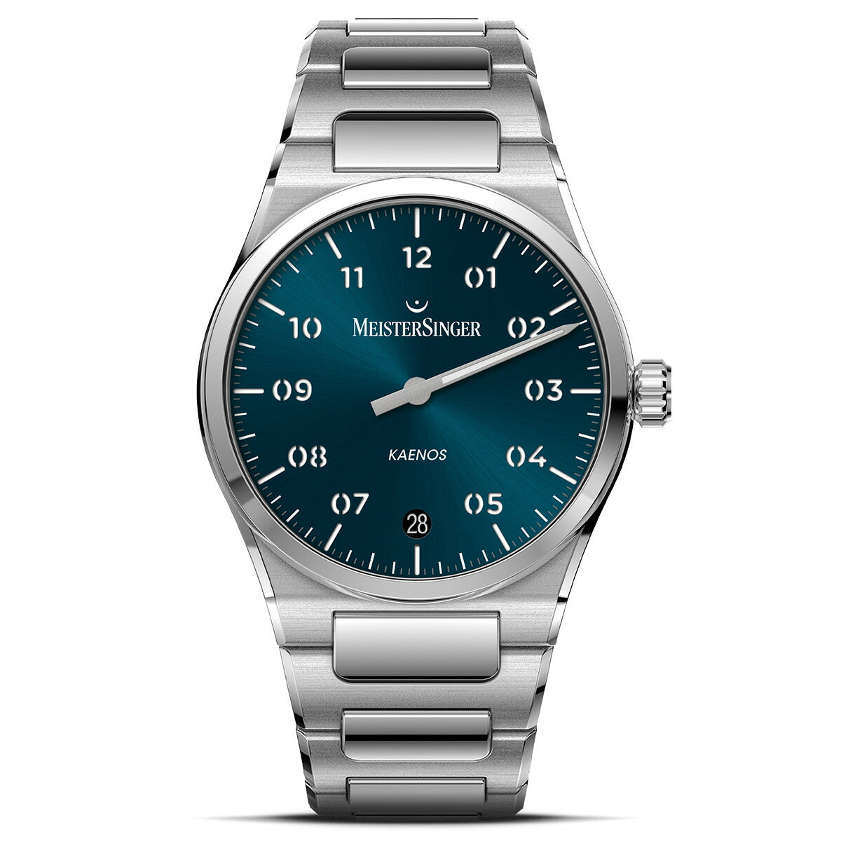 マイスタージンガー MeisterSinger カエノス サンバースト ペトロール Kaenos Sunburst Petrol 自動巻き 腕時計 メンズ レディース KS939【2025 新作】