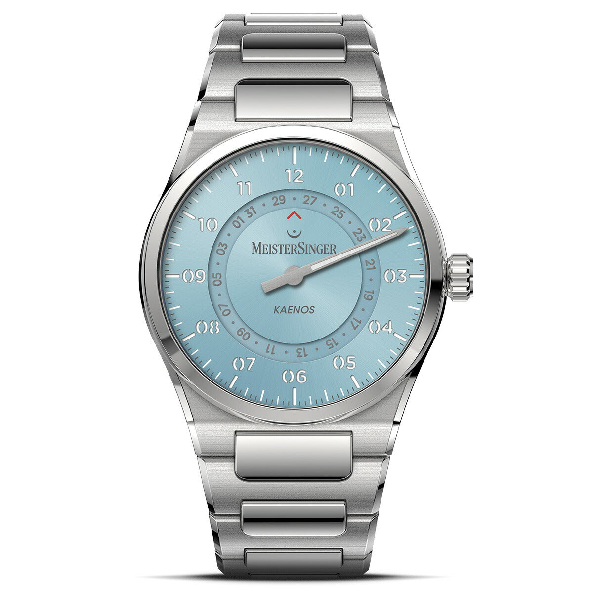 マイスタージンガー MeisterSinger カエノス オープンデイト サンバースト アイスブルー Kaenos Open Date 自動巻き 腕時計 KSOD914【2025 新作】