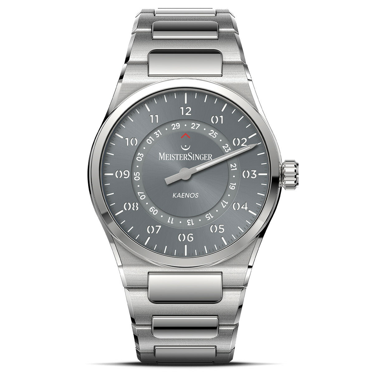 マイスタージンガー MeisterSinger カエノス オープンデイト サンバースト グレー Kaenos Open Date 自動巻き 腕時計 メンズ レディース KSOD927【2025 新作】