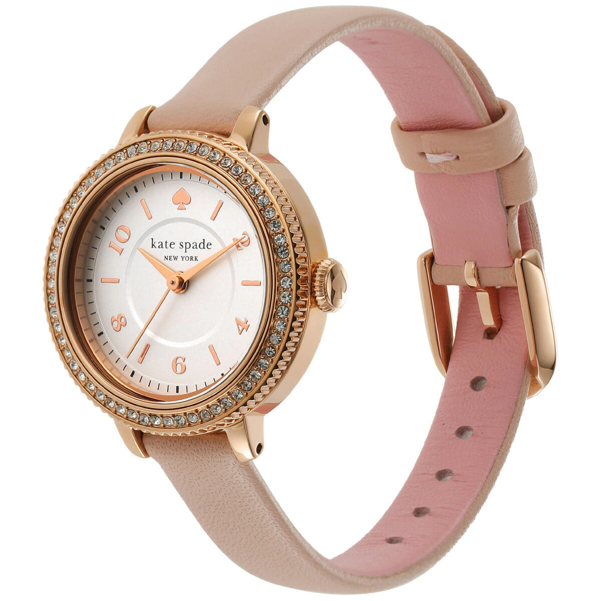 ケイトスペード ニューヨーク kate spade new york 腕時計 レディース モーニングサイド ピンク レザーウォッチ&ケース セット KSW1816SET
