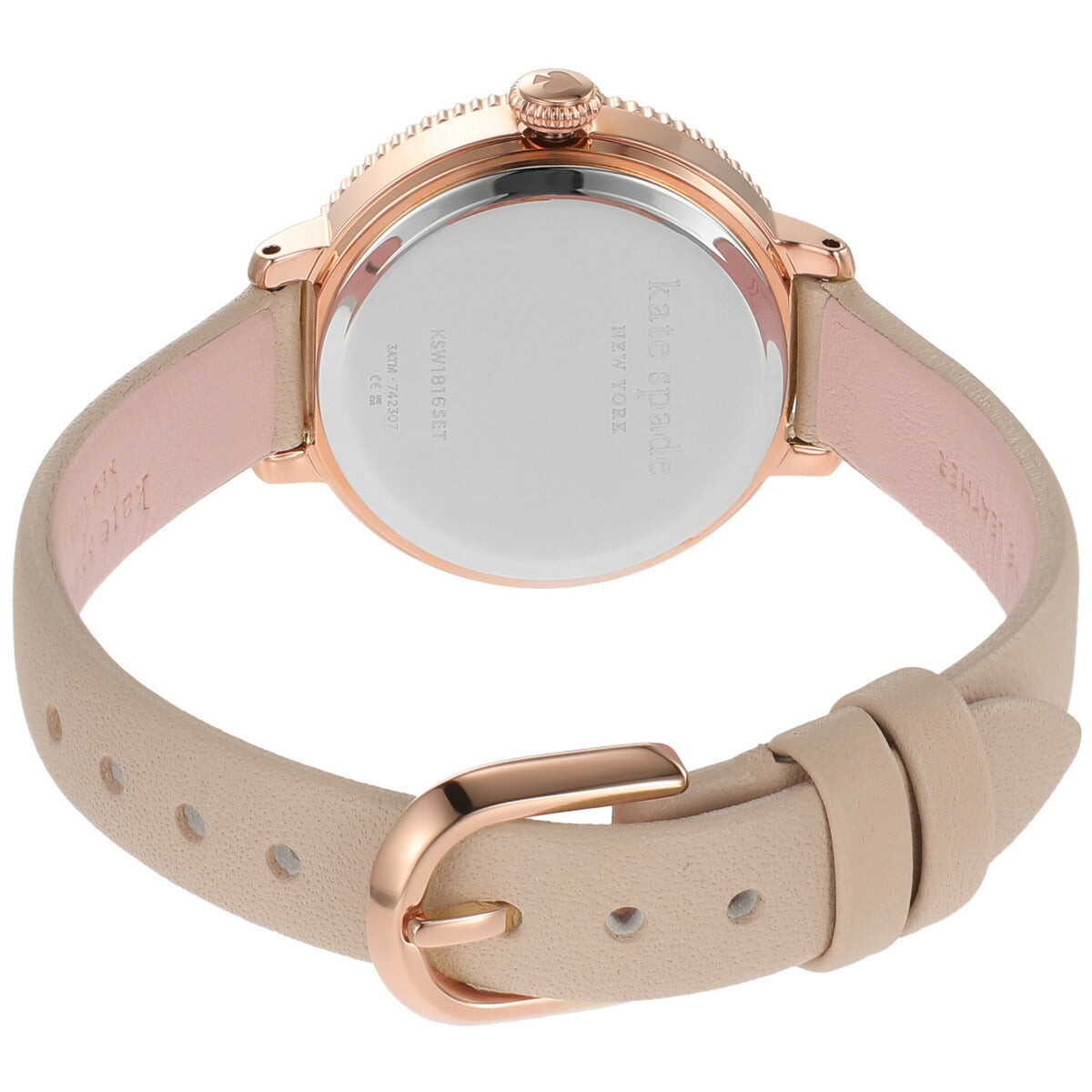 ケイトスペード ニューヨーク kate spade new york 腕時計 レディース モーニングサイド ピンク レザーウォッチ&ケース セット KSW1816SET