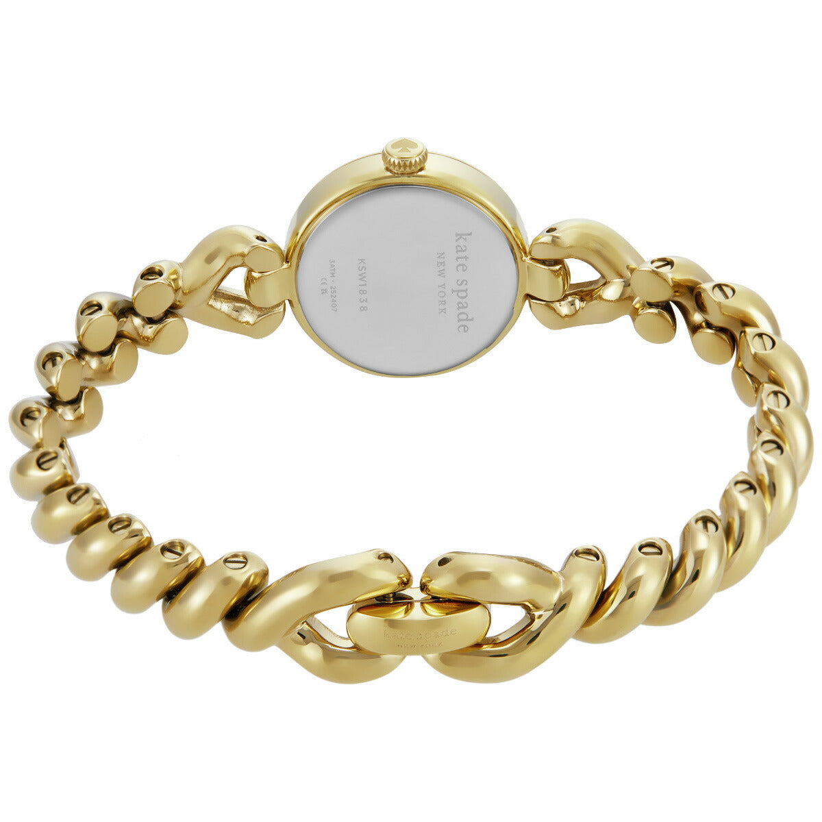ケイトスペード ニューヨーク kate spade new york 腕時計 レディース MONROE ゴールドトーン ステンレススチール ブレスレットウォッチ KSW1838