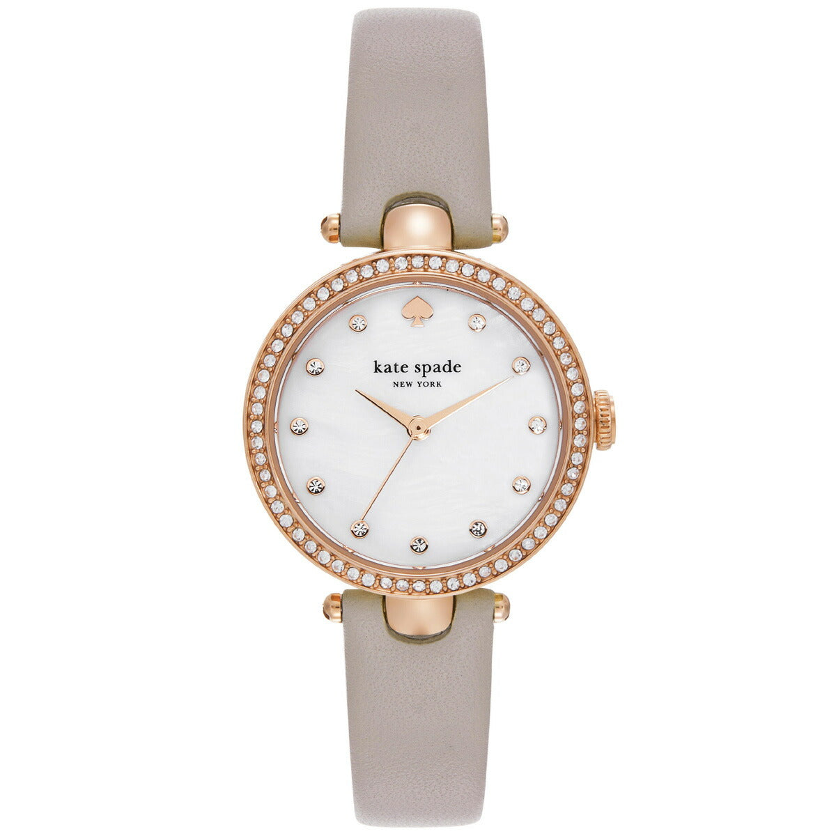 ケイトスペード ニューヨーク kate spade new york 腕時計 レディース HOLLAND グレーレザーウォッチ KSW1846