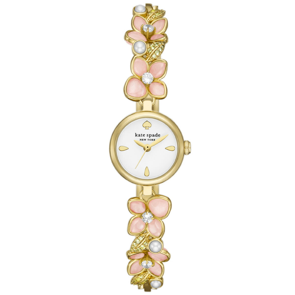 ケイトスペード ニューヨーク kate spade new york 腕時計 レディース MONROE 三針 ゴールドトーン ステンレススチールウォッチ KSW1866【2025 新作】