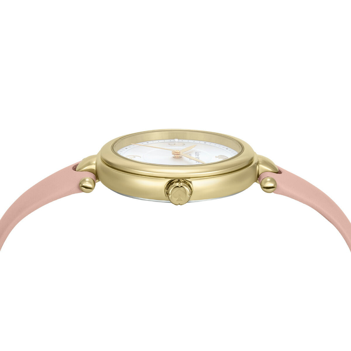 ケイトスペード ニューヨーク kate spade new york 腕時計 レディース グレイシー ラウンド ピンク ストラップ KSW1868【2025 新作】