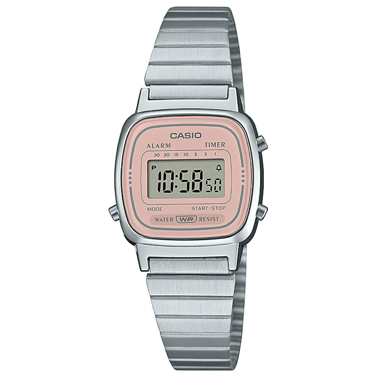 カシオ CASIO CLASSIC 限定モデル デジタル 腕時計 レディース LA670WEA-4A2JF グレイッシュピンク