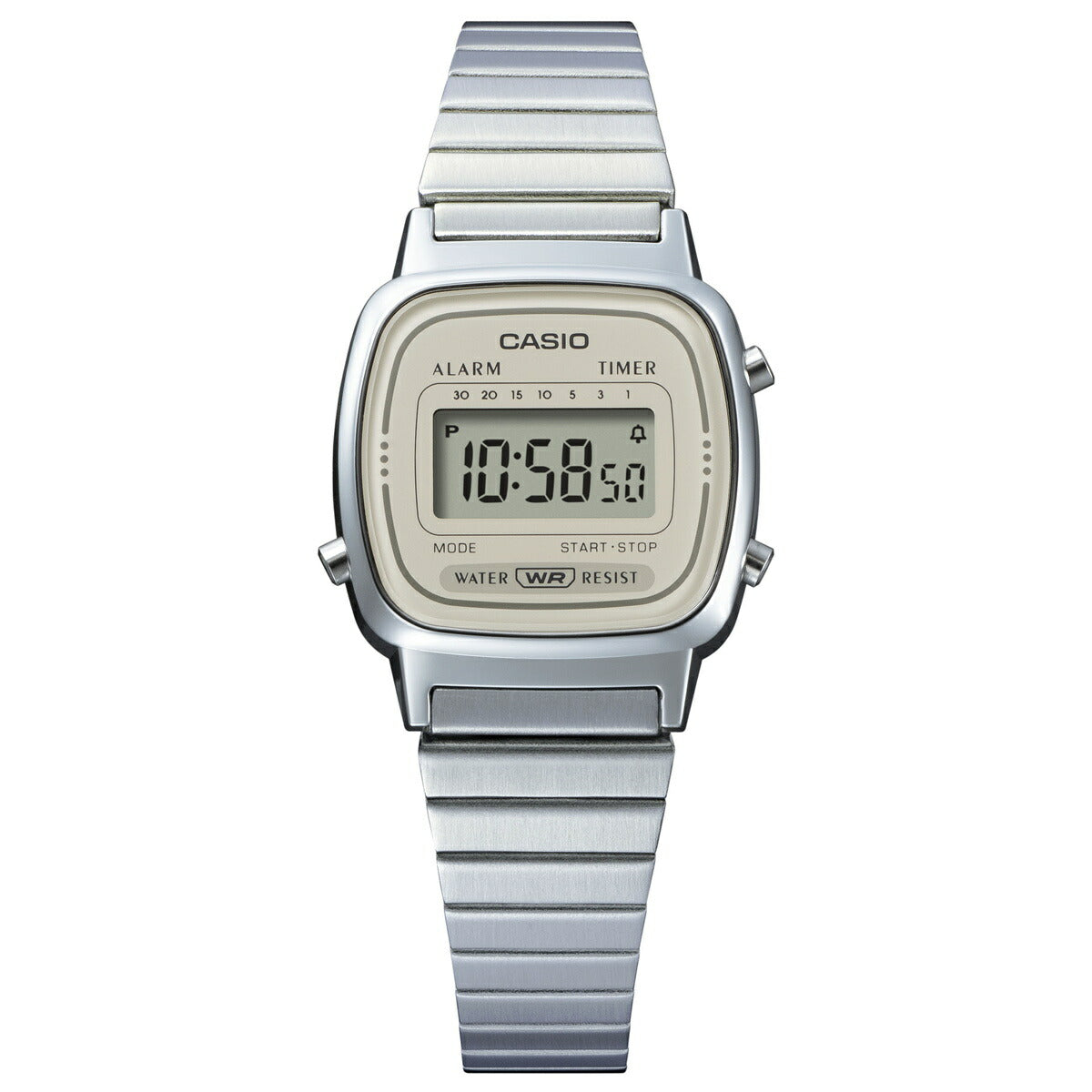 カシオ CASIO CLASSIC 限定モデル デジタル 腕時計 レディース LA670WEA-8AJF ライトベージュ