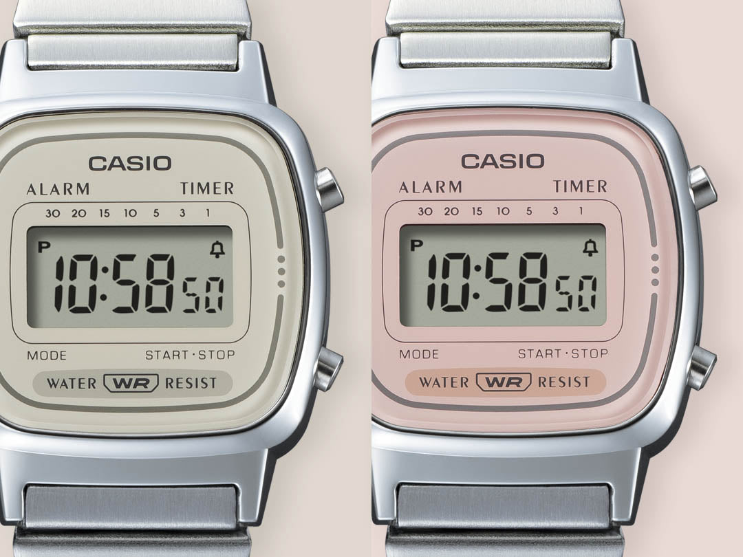 カシオ CASIO CLASSIC 限定モデル デジタル 腕時計 レディース LA670WEA-8AJF ライトベージュ