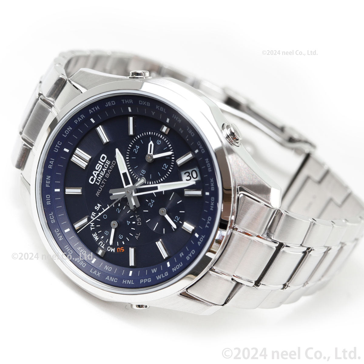カシオ リニエージ CASIO LINEAGE 電波 ソーラー 電波時計 腕時計 メンズ クロノグラフ アナログ LIW-M610D-2AJF