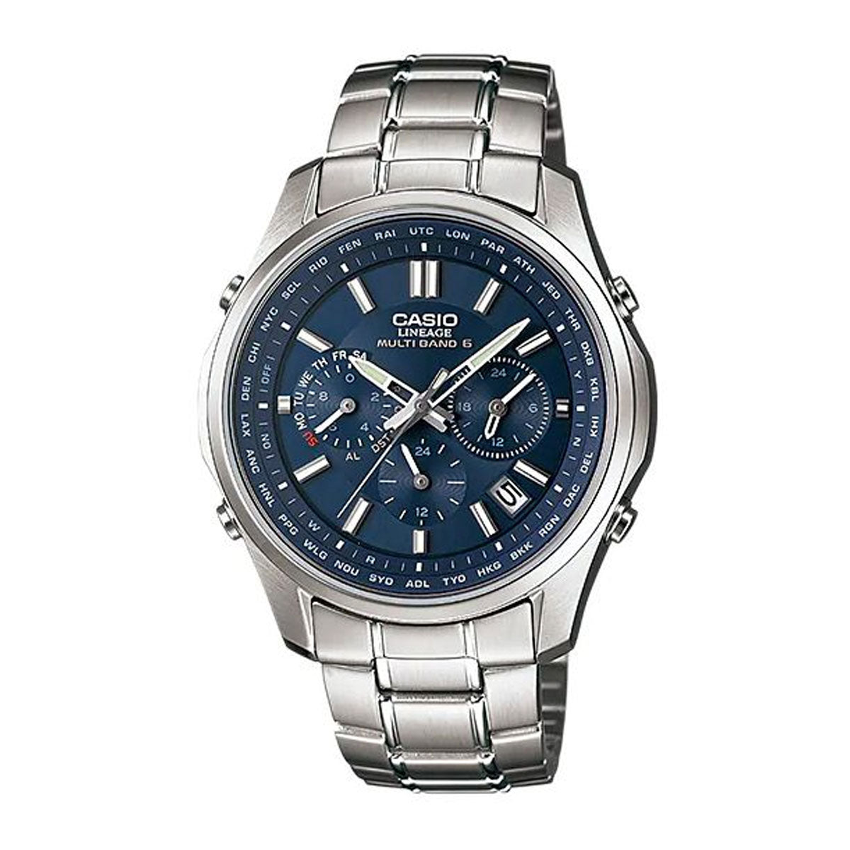 カシオ リニエージ CASIO LINEAGE 電波 ソーラー 電波時計 腕時計 メンズ クロノグラフ アナログ LIW-M610D-2AJF