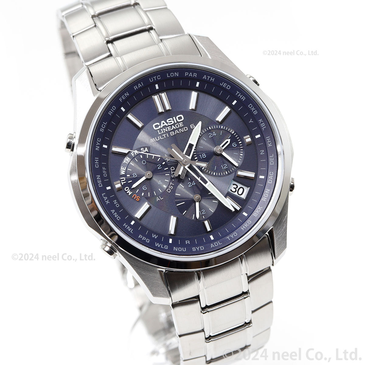 カシオ リニエージ CASIO LINEAGE 電波 ソーラー 電波時計 腕時計 メンズ クロノグラフ アナログ LIW-M610D-2AJF