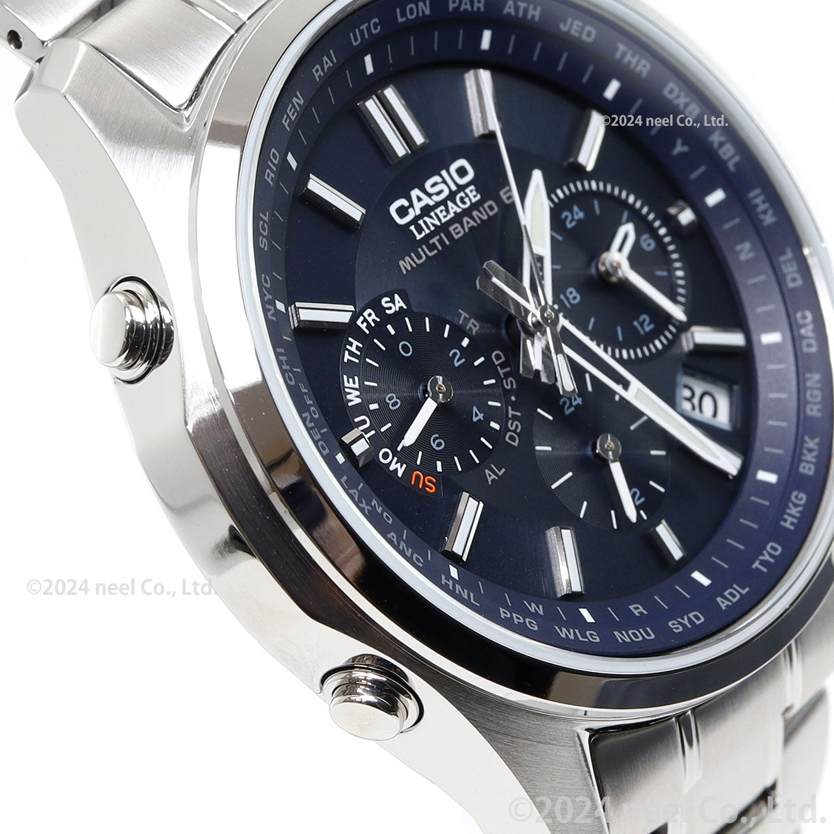 カシオ リニエージ CASIO LINEAGE 電波 ソーラー 電波時計 腕時計 メンズ クロノグラフ アナログ LIW-M610D-2AJF