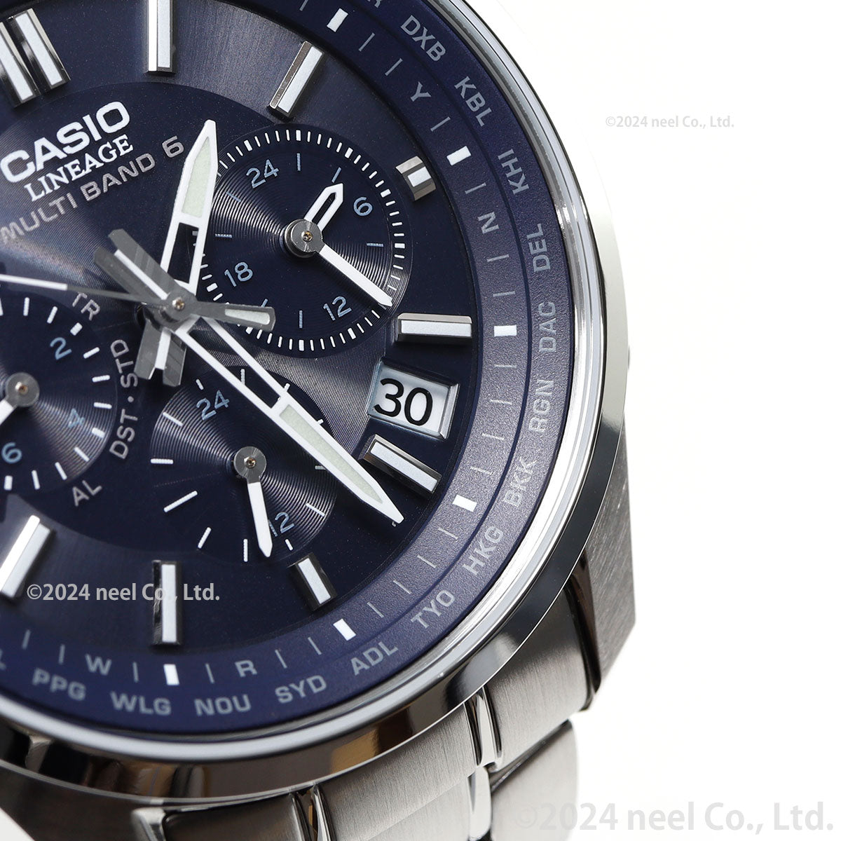 カシオ リニエージ CASIO LINEAGE 電波 ソーラー 電波時計 腕時計 メンズ クロノグラフ アナログ LIW-M610D-2AJF