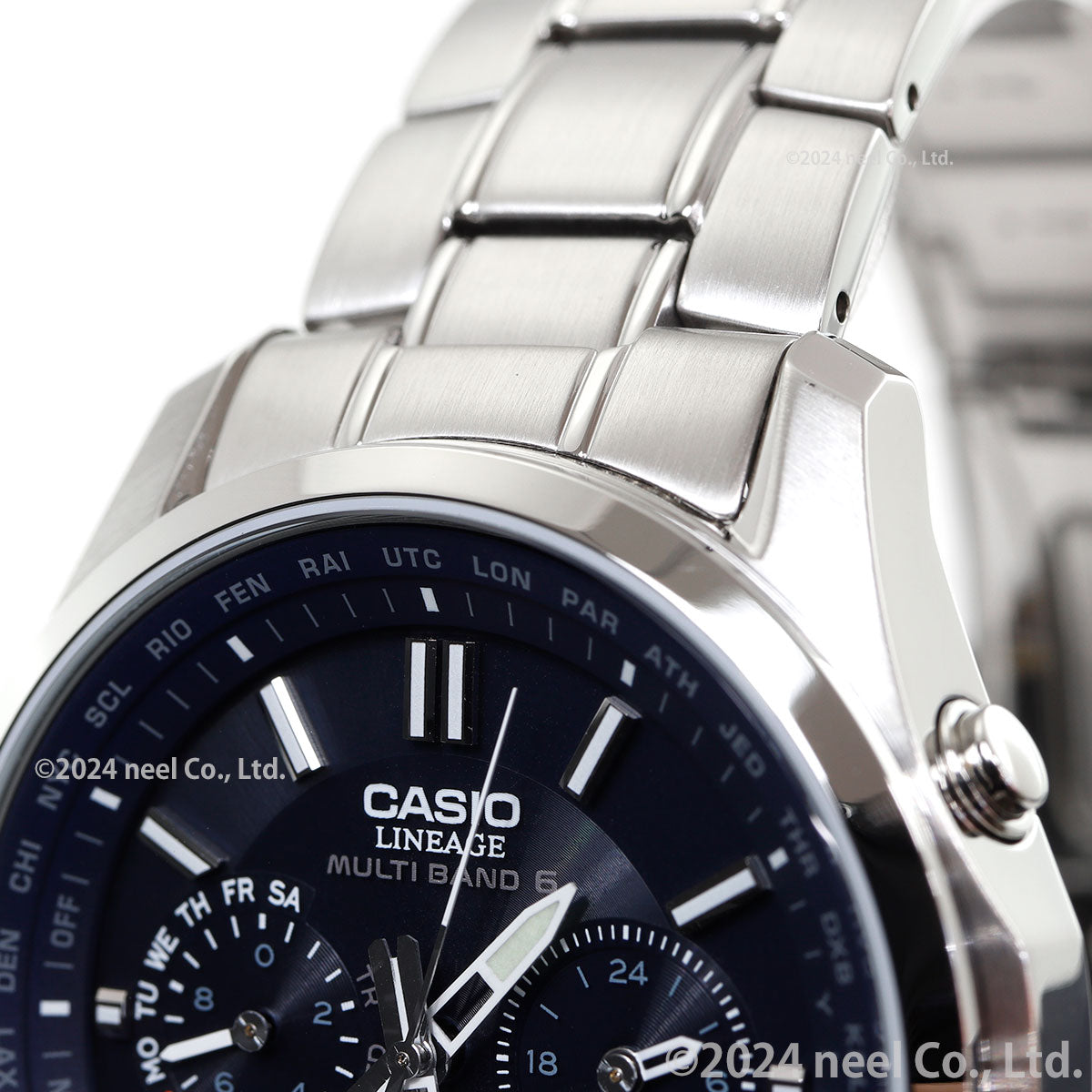 カシオ リニエージ CASIO LINEAGE 電波 ソーラー 電波時計 腕時計 メンズ クロノグラフ アナログ LIW-M610D-2AJF