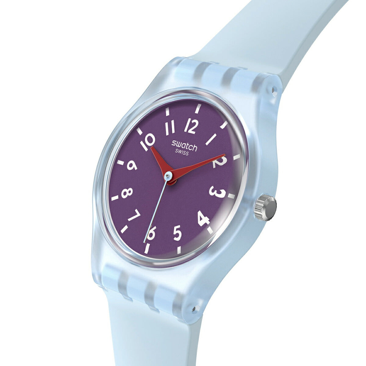 swatch スウォッチ 腕時計 レディース オリジナルズ レディー LADY POWDER PLUM LL126【2024 新作】