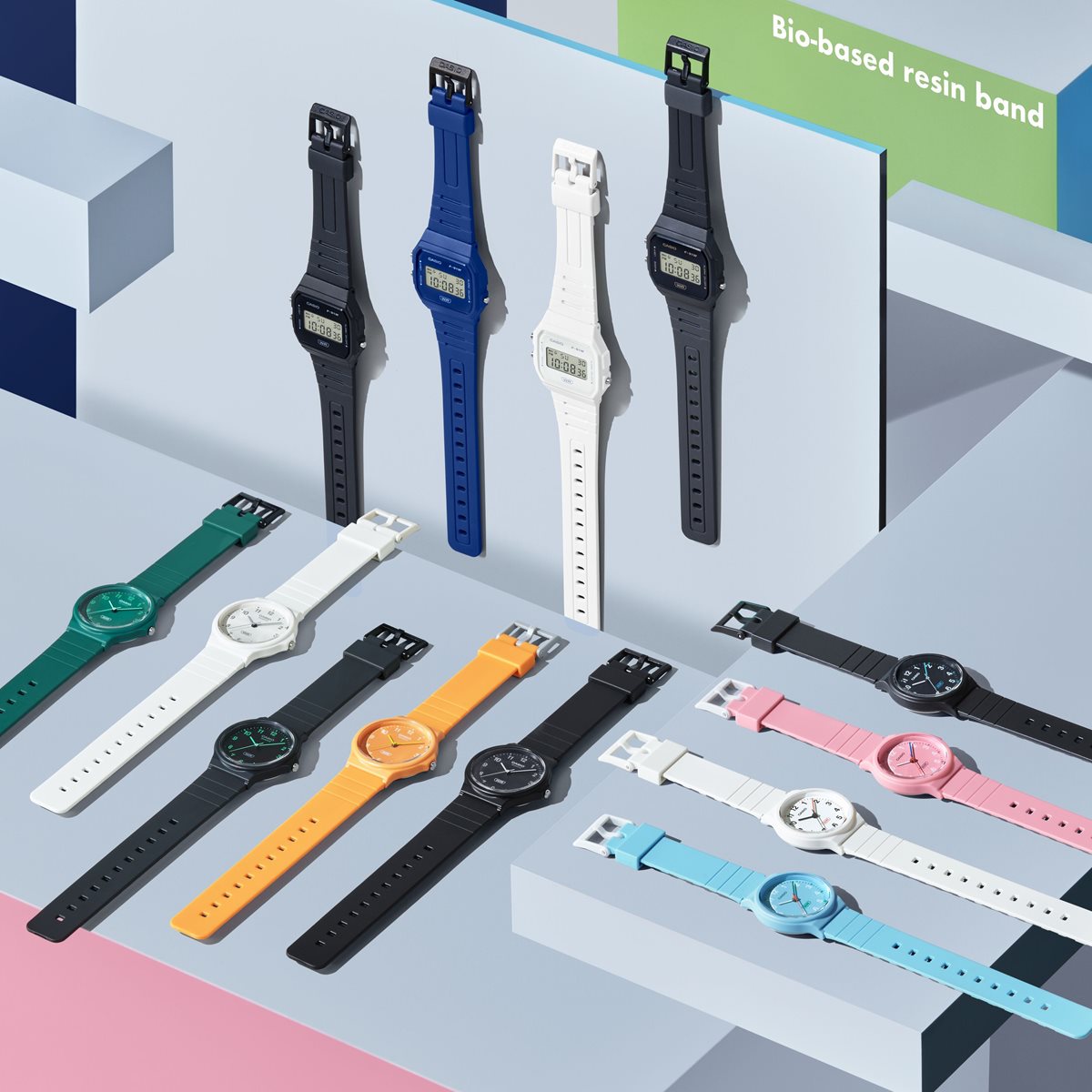 カシオ コレクション CASIO Collection アナログ 腕時計 レディース LQ-24B-1BJF ブラック【2024 新作】
