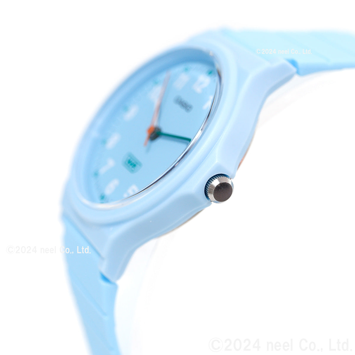 カシオ コレクション CASIO Collection アナログ 腕時計 レディース LQ-24B-2BJF ライトブルー【2024 新作】