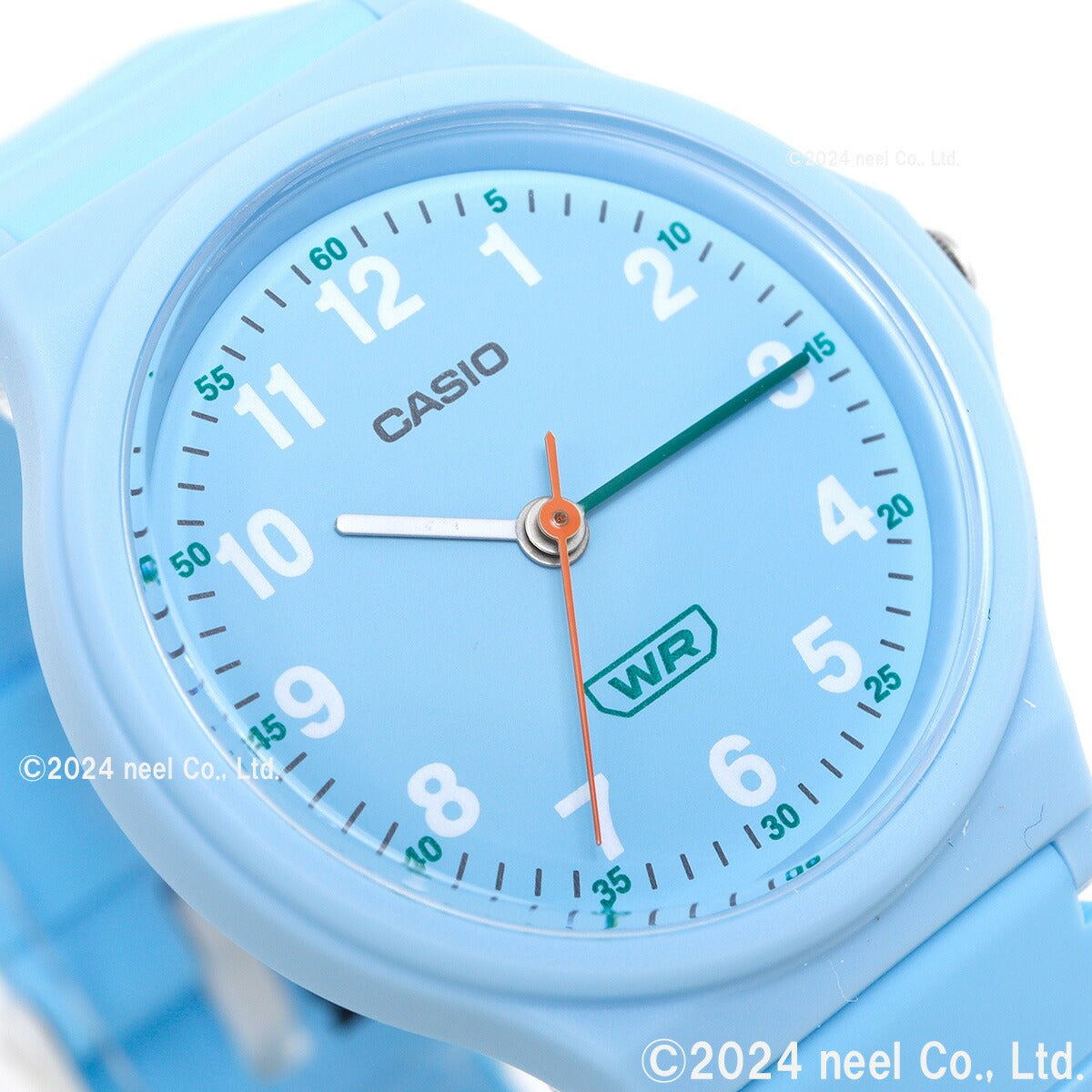 カシオ コレクション CASIO Collection アナログ 腕時計 レディース LQ-24B-2BJF ライトブルー【2024 新作】