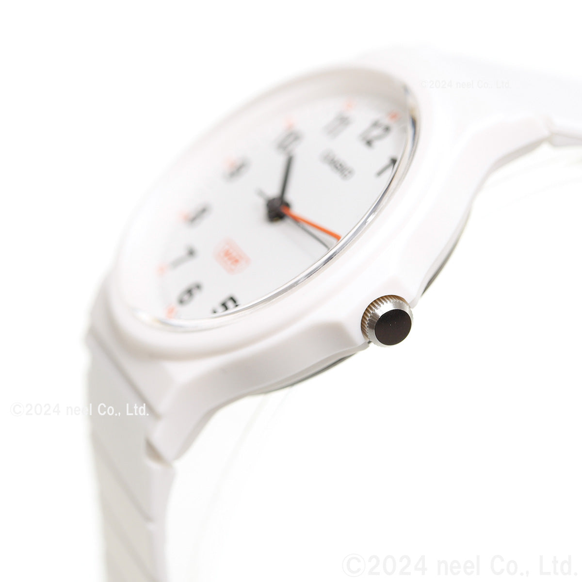 カシオ コレクション CASIO Collection アナログ 腕時計 レディース LQ-24B-7BJF ホワイト【2024 新作】