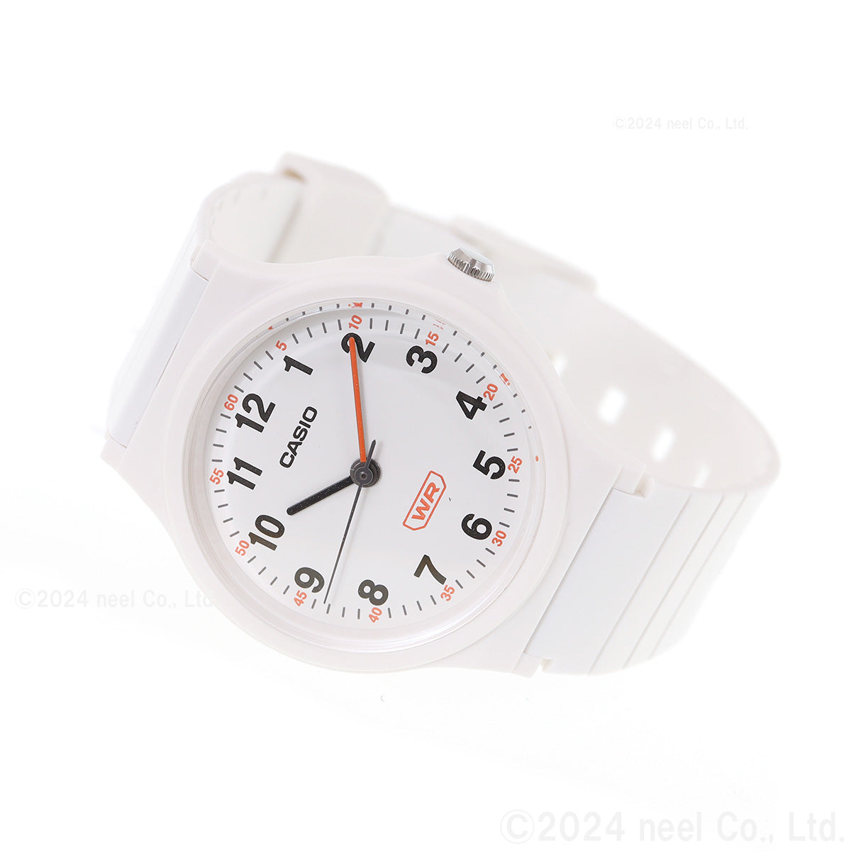 カシオ コレクション CASIO Collection アナログ 腕時計 レディース LQ-24B-7BJF ホワイト【2024 新作】