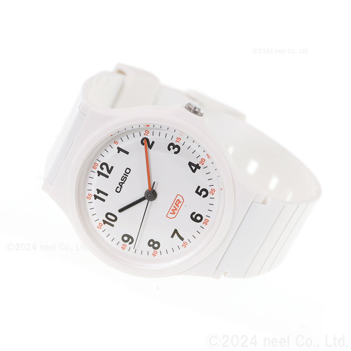 カシオ コレクション CASIO Collection アナログ 腕時計 レディース LQ-24B-7BJF ホワイト【2024 新作】